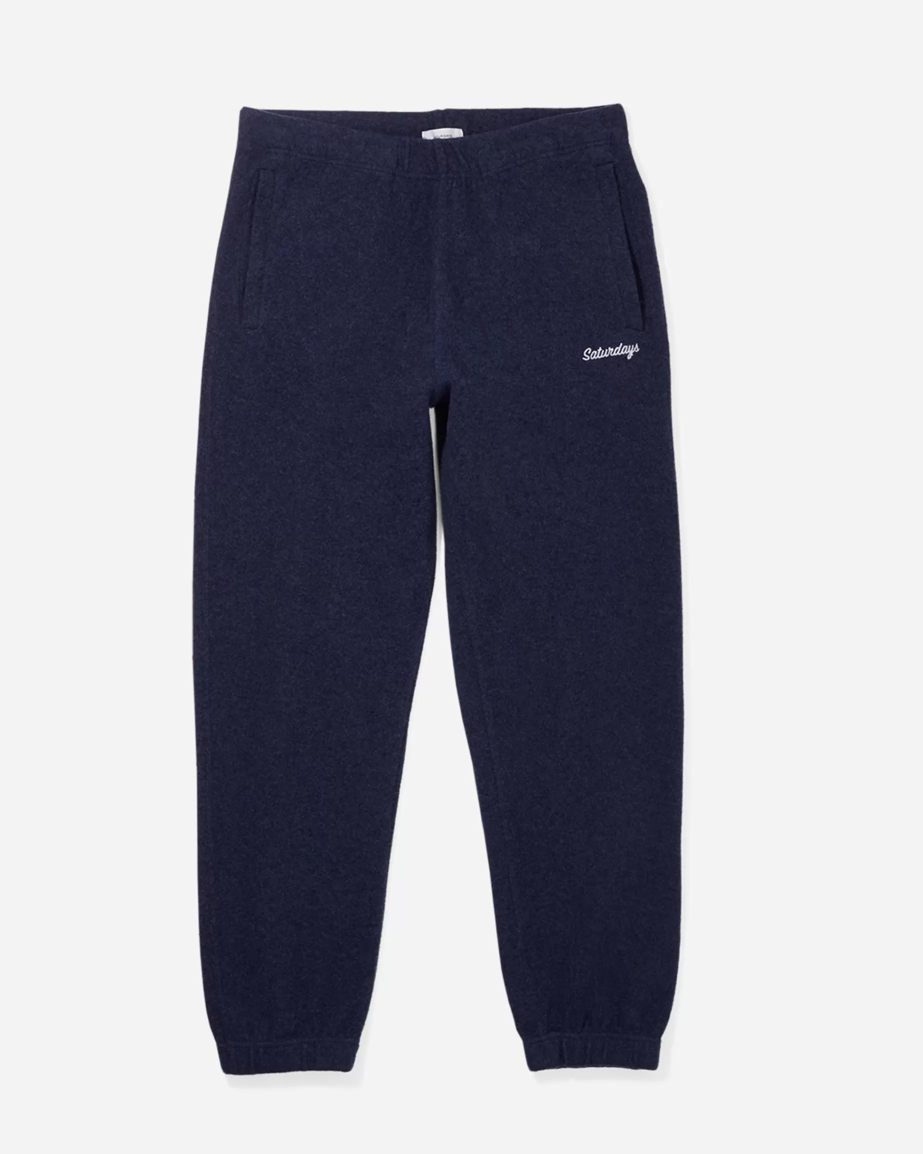 Men Saturdays NYC Abrams Wool-Blend Knit Sweatpant