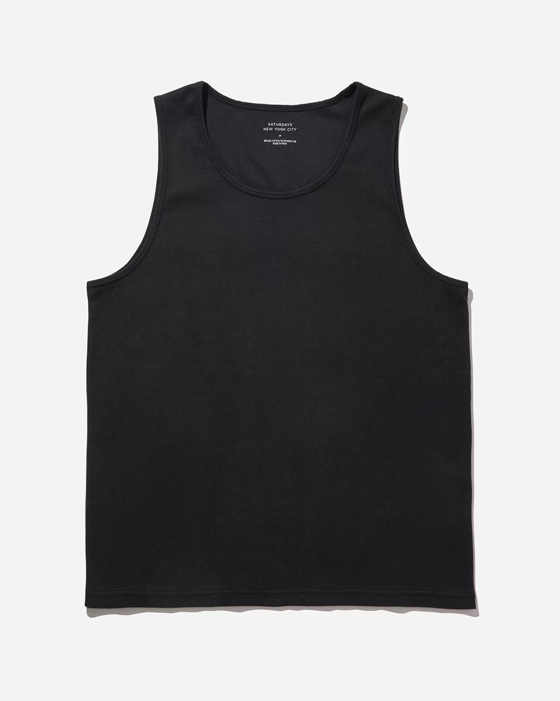 Men Saturdays NYC Cotton Rib Tank