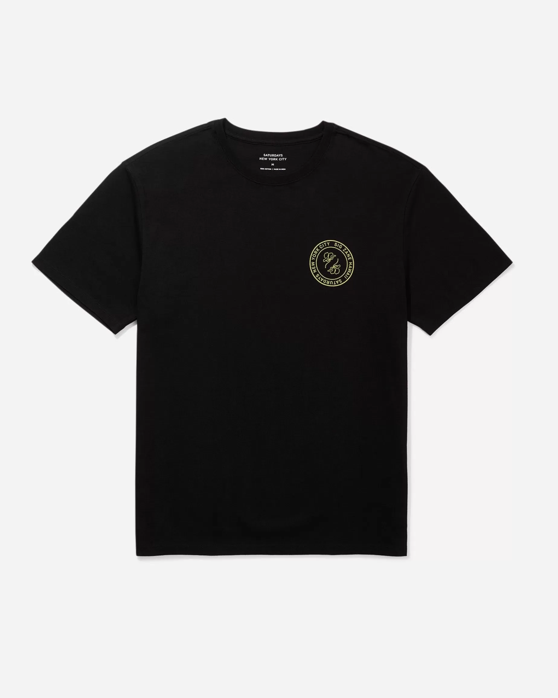 Men Saturdays NYC Crest Standard Short Sleeve Tee