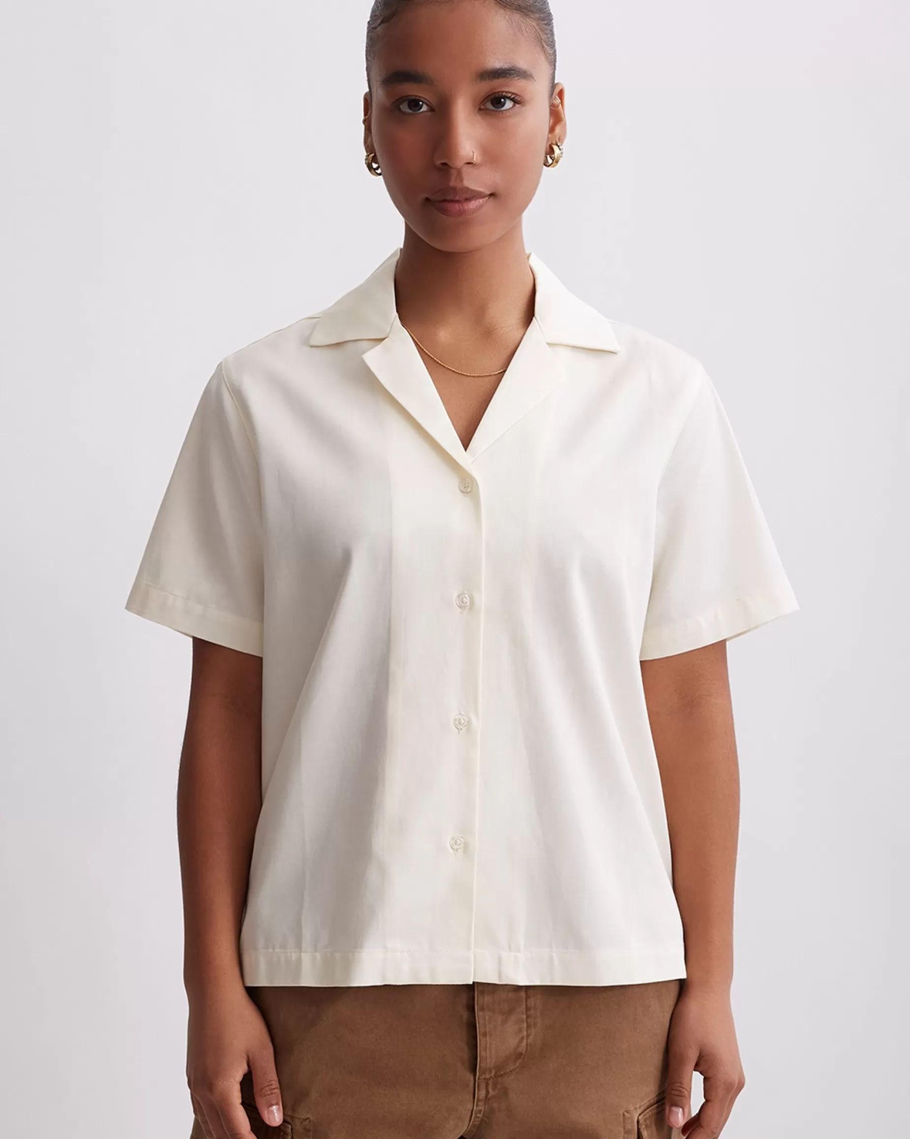 Women Saturdays NYC Dani Short Sleeve Shirt