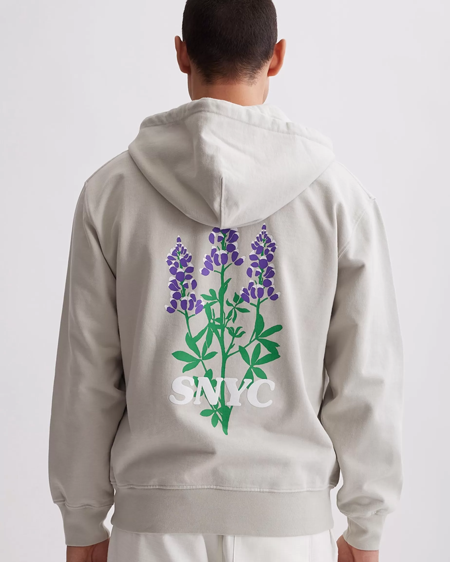 Men Saturdays NYC Ditch Blue Bonnets Hoodie