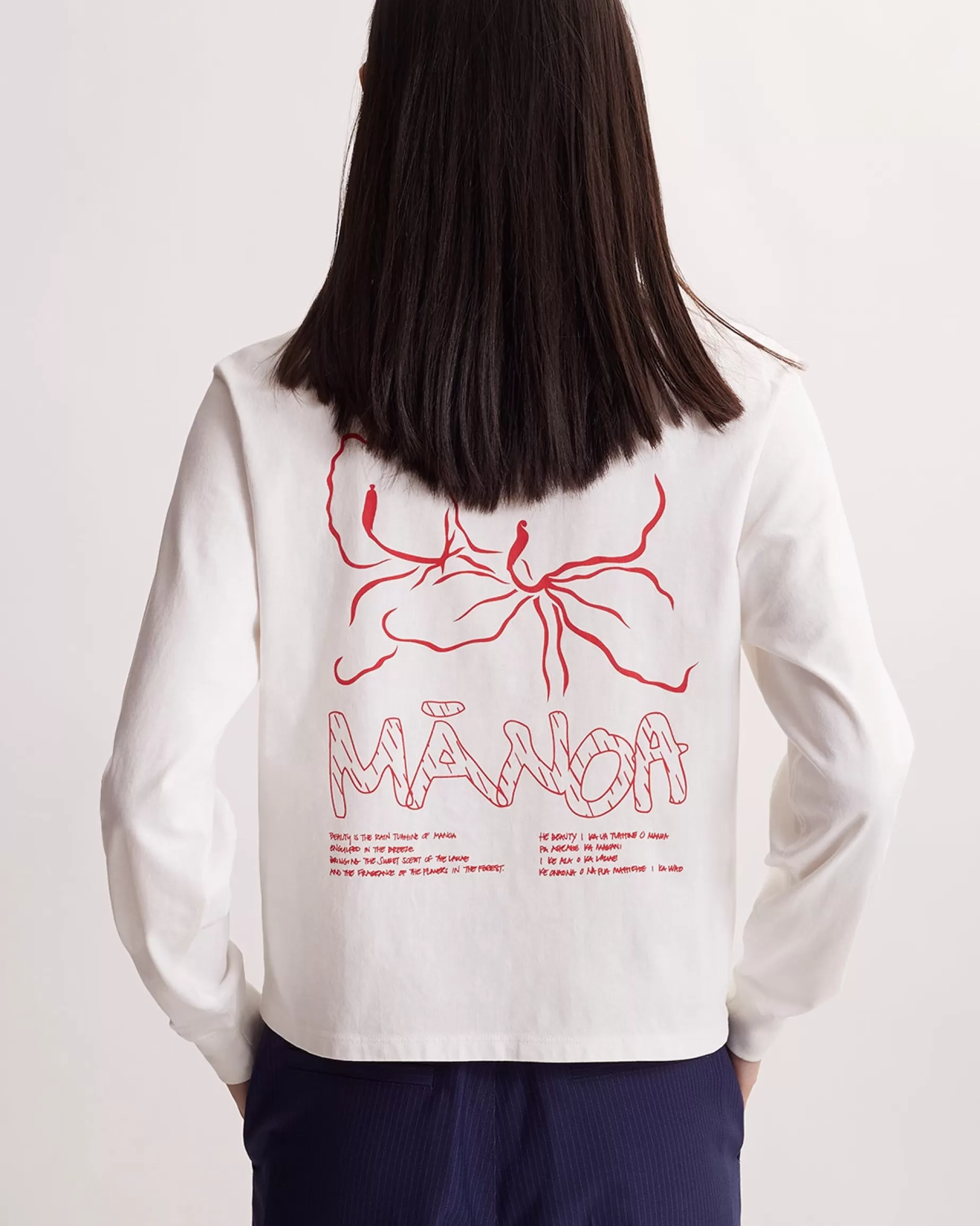 Women Saturdays NYC Manoa Standard Long Sleeve Tee