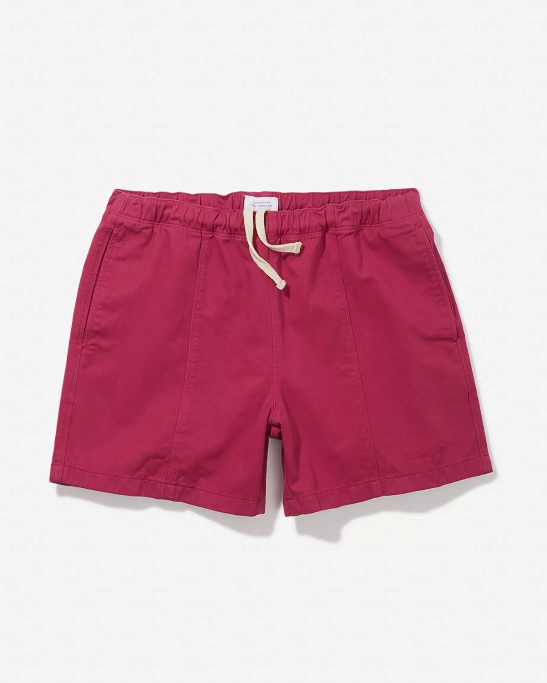 Men Saturdays NYC Mario Cotton Gym Short