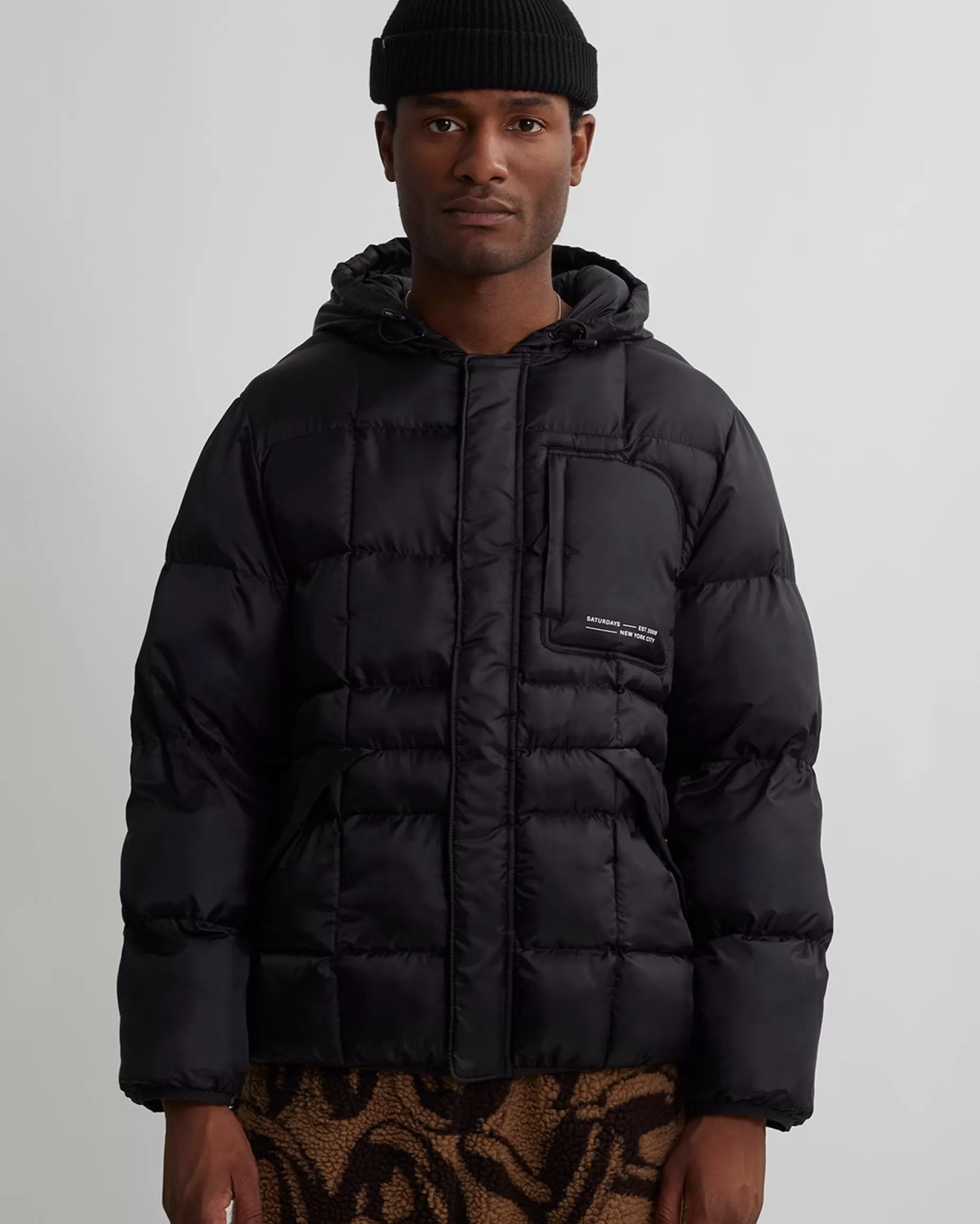 Men Saturdays NYC Momo Puffer Jacket