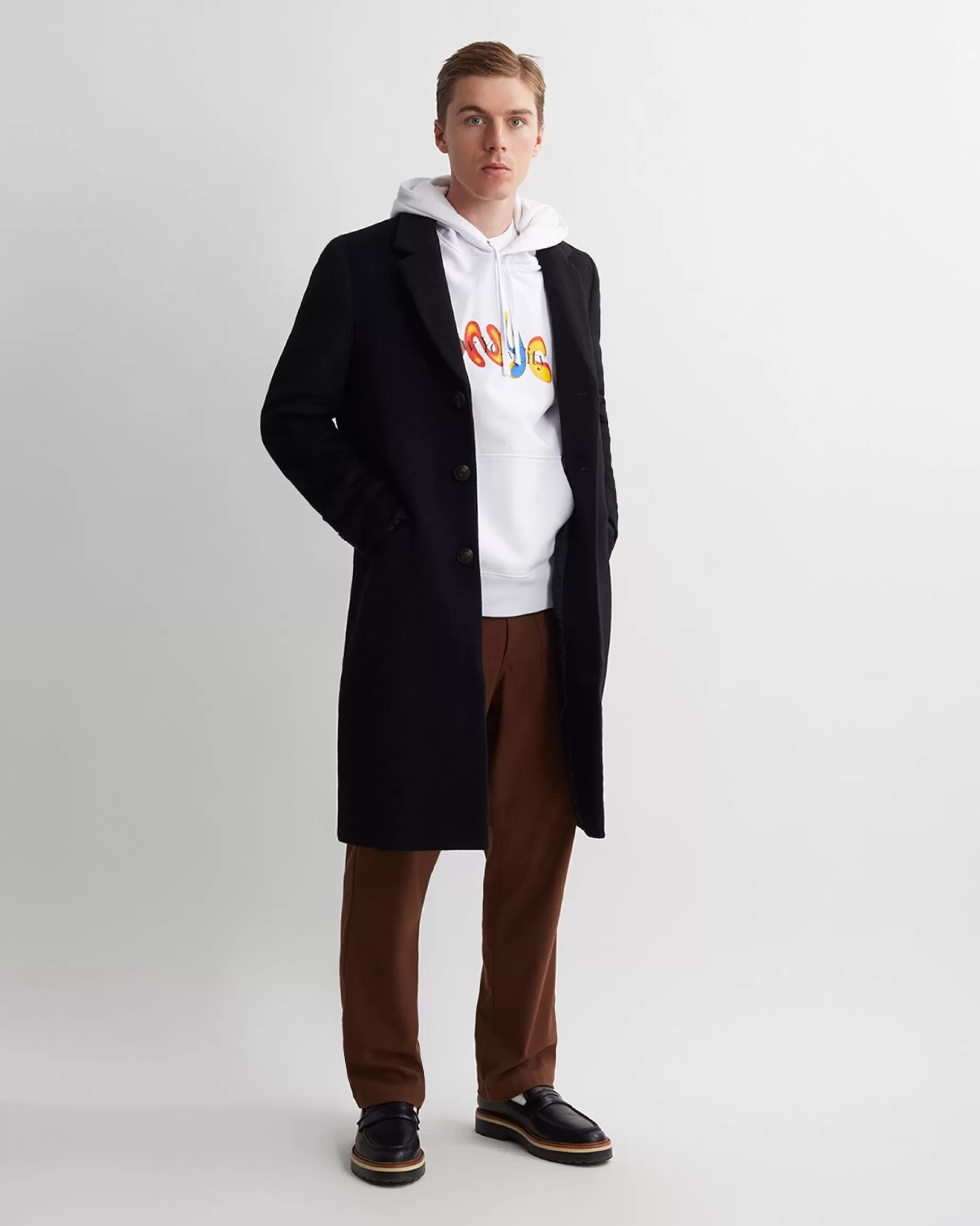 Men Saturdays NYC Morgan Overcoat