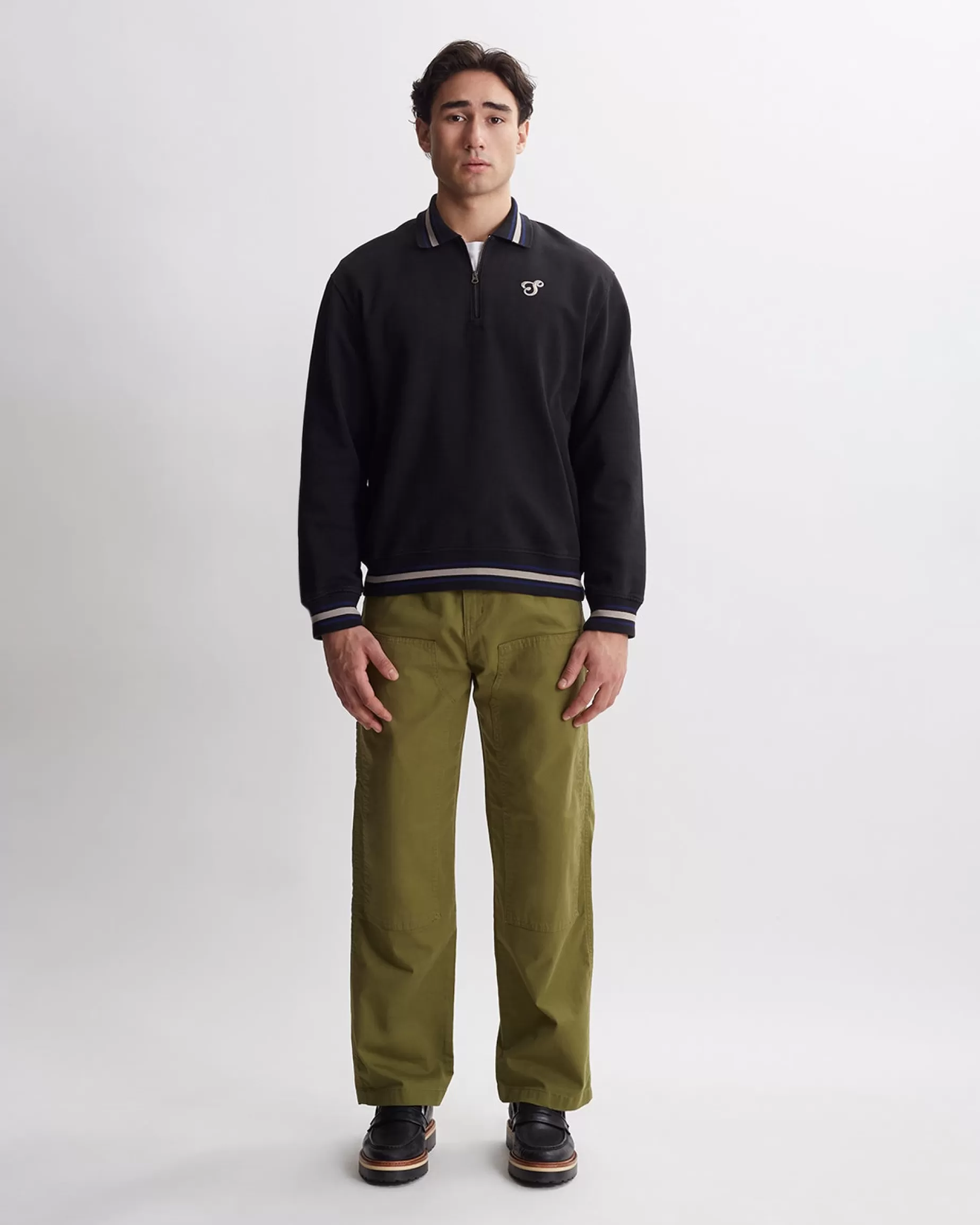 Men Saturdays NYC Mott Vintage Quarter Zip