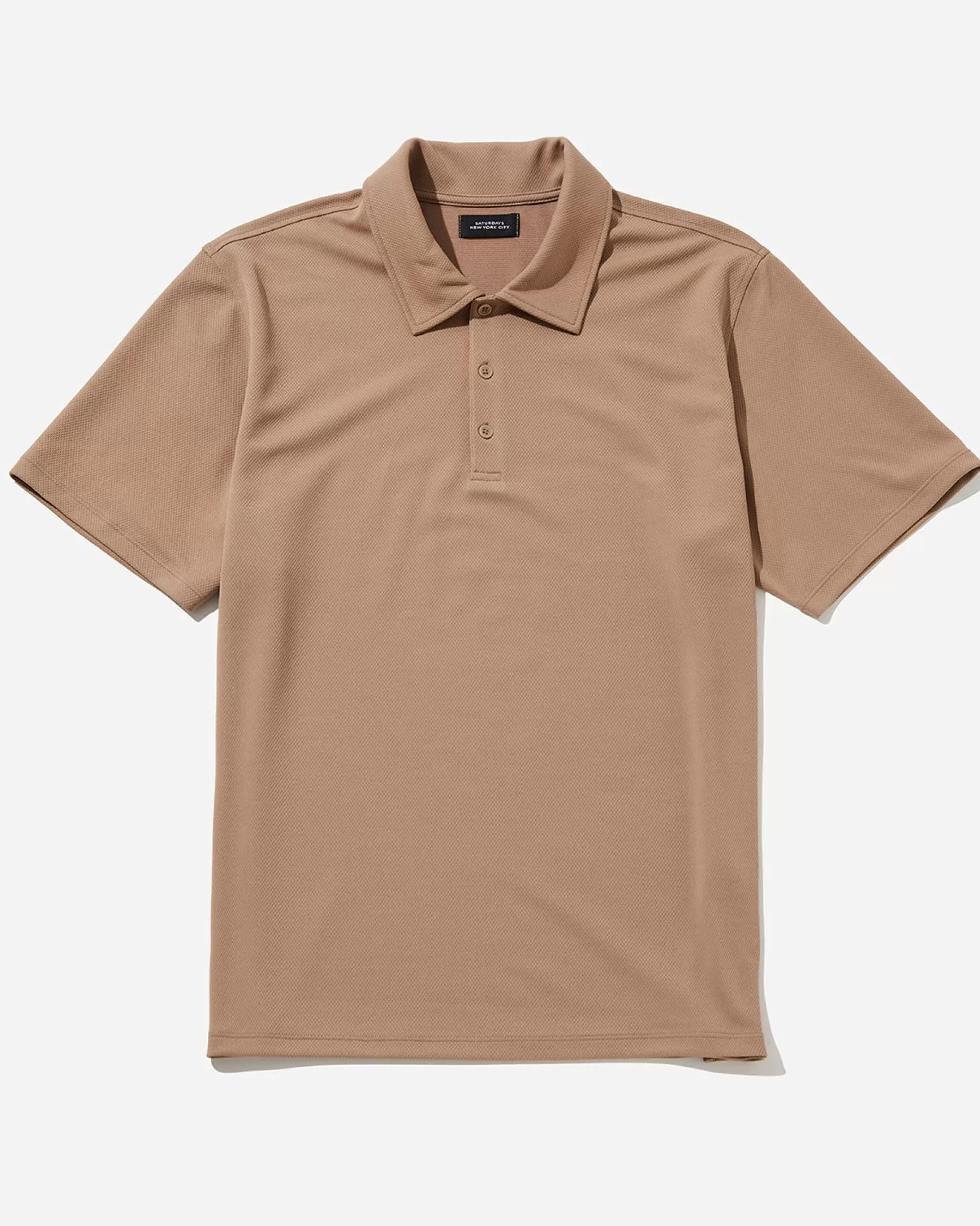 Men Saturdays NYC Raymond Short Sleeve Polo