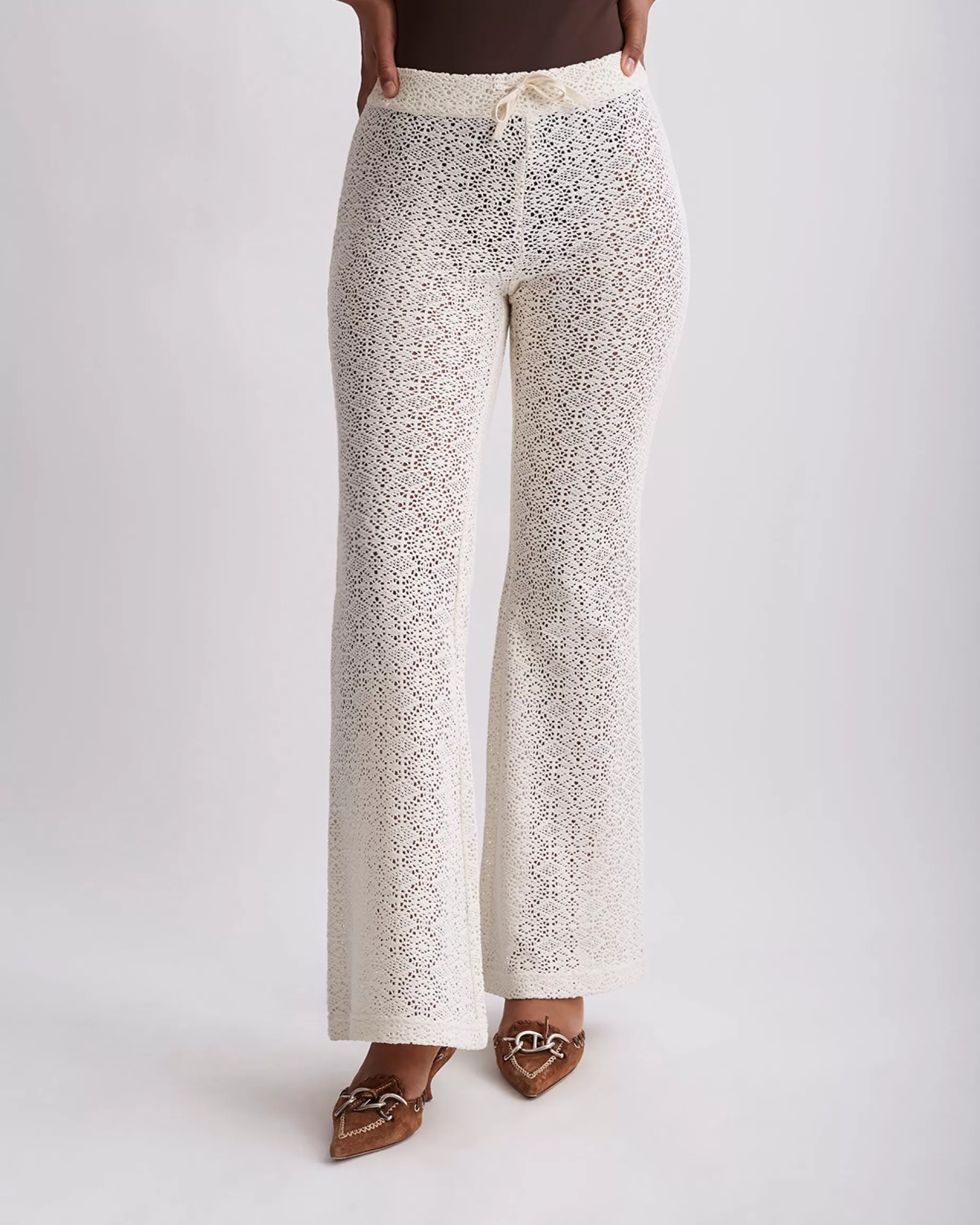 Women Saturdays NYC Rijka Cotton Mesh Pant