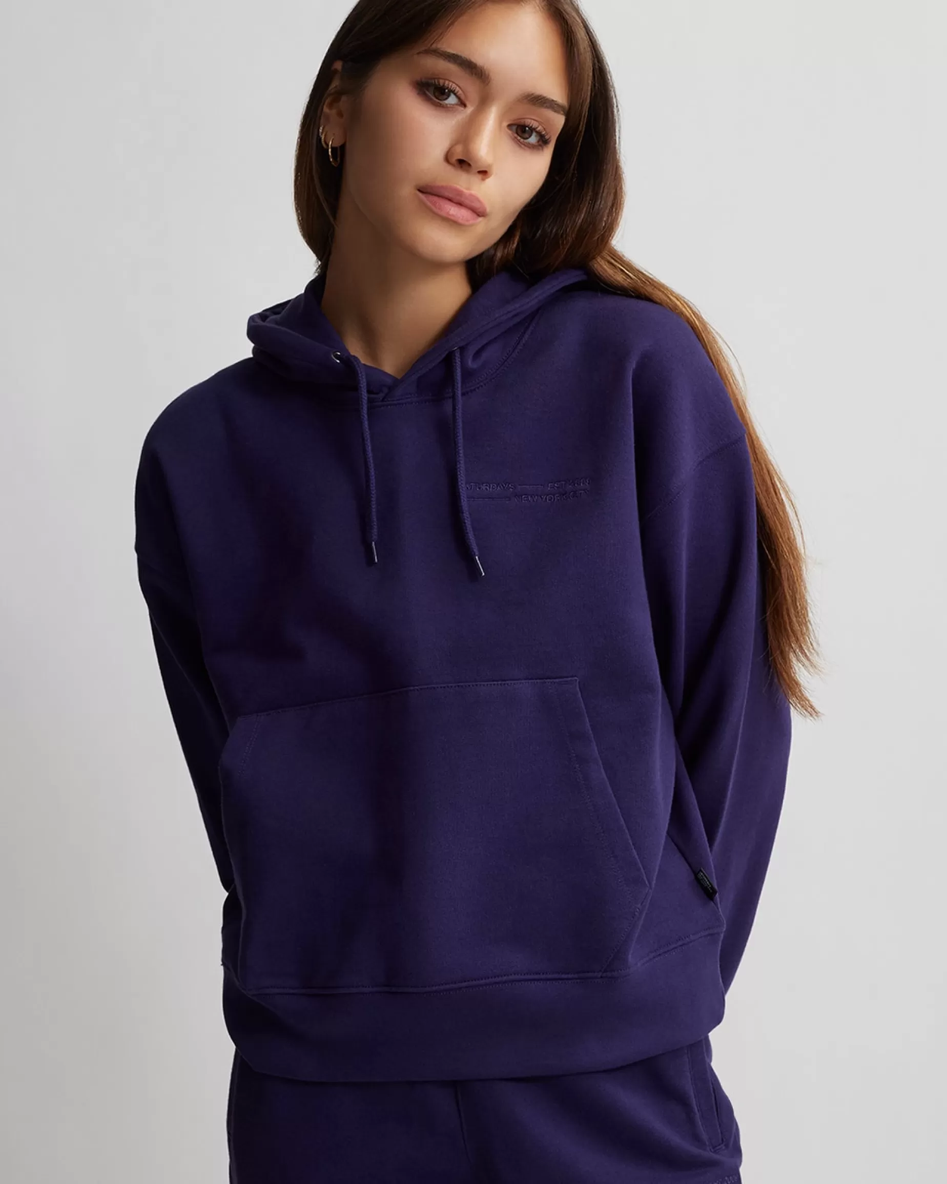 Women Saturdays NYC Rivington Fundamental Hoodie