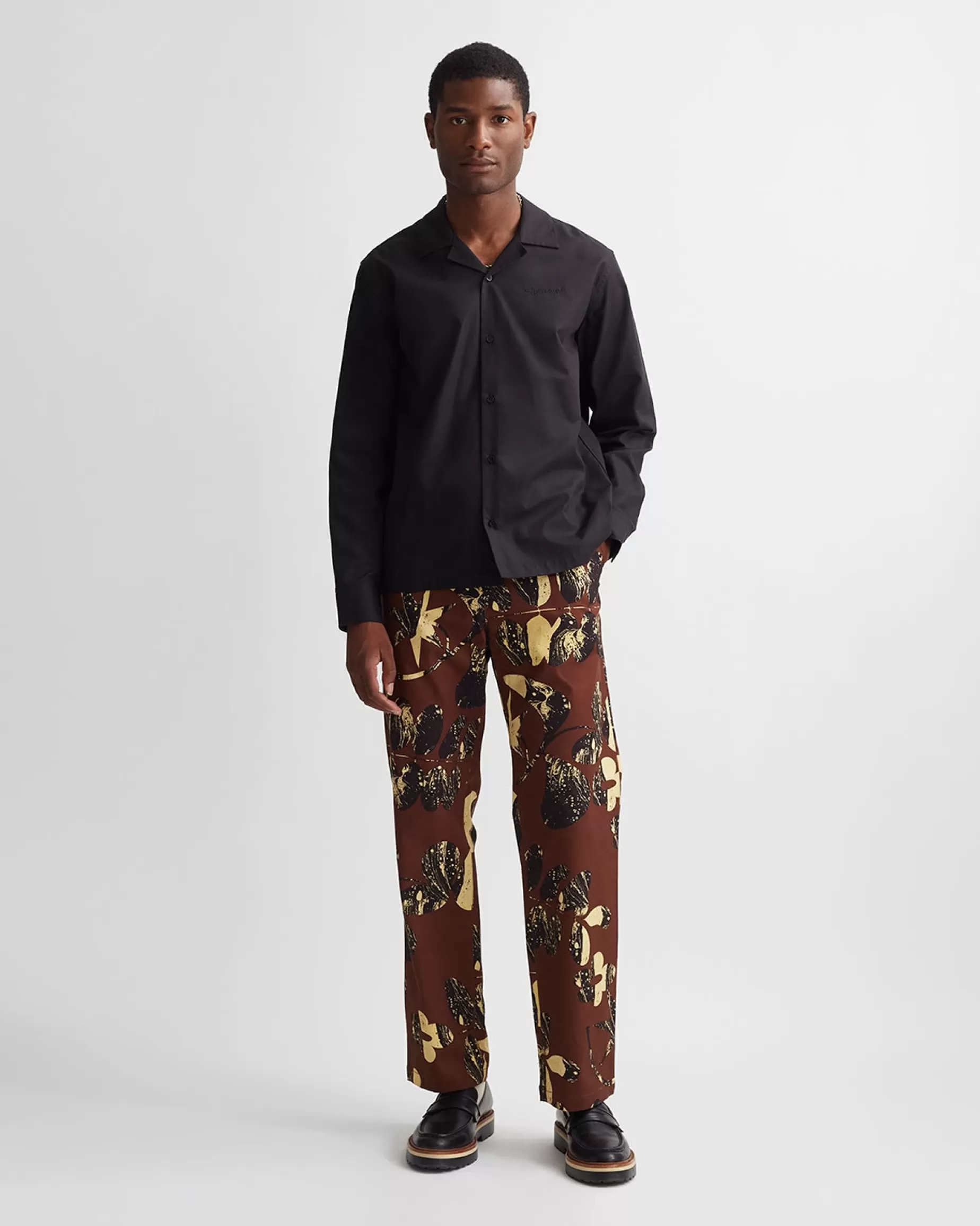 Men Saturdays NYC Ross Brushed Cotton Pant