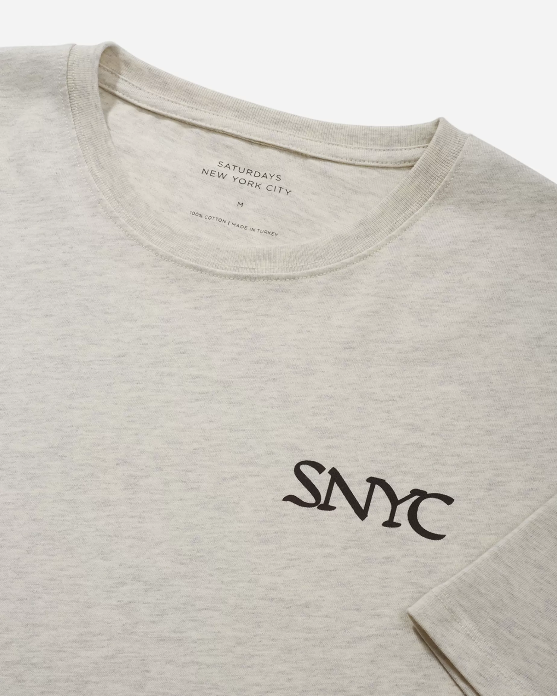 Men Saturdays NYC Sundial Circle Standard Short Sleeve Tee