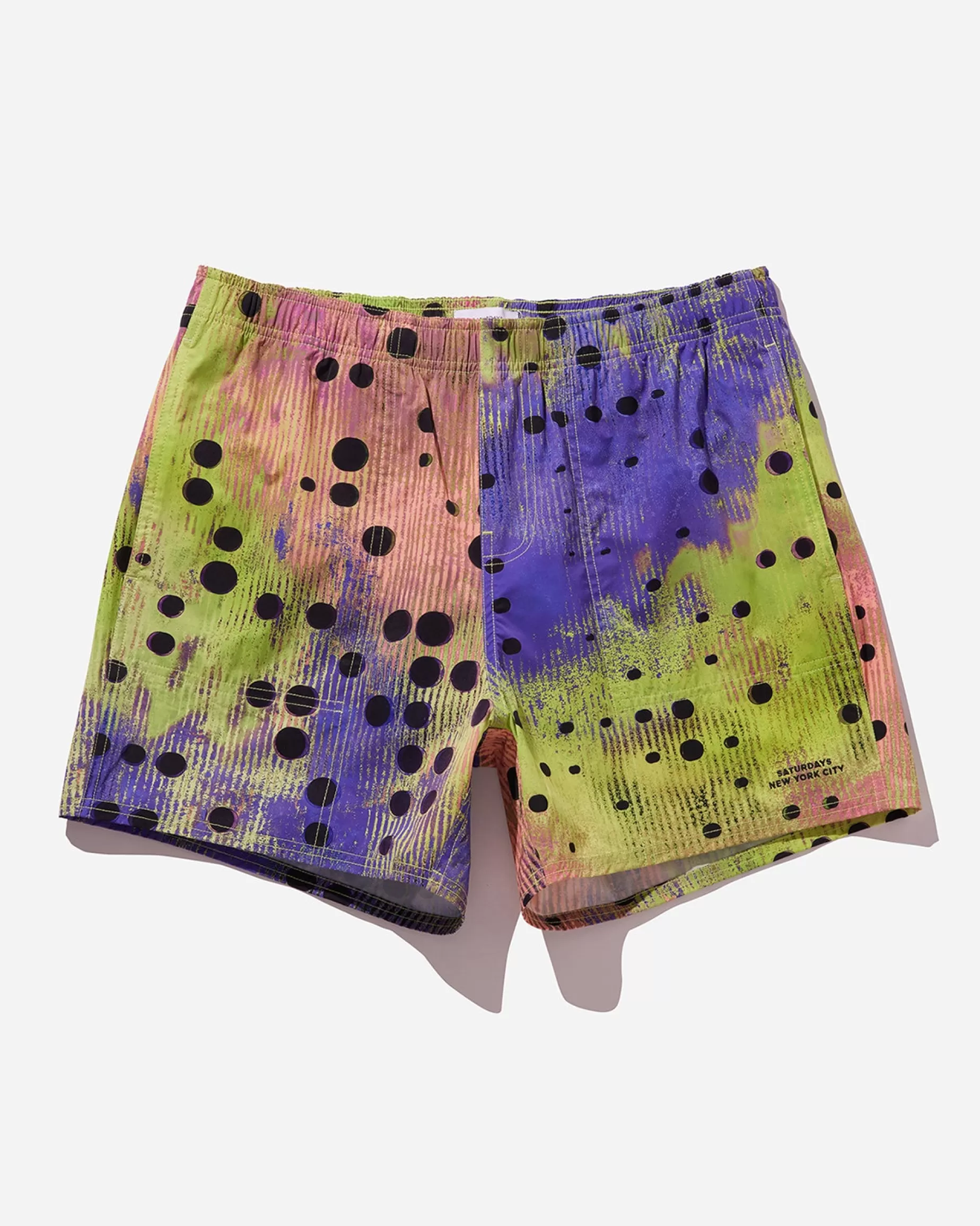 Men Saturdays NYC Talley Dots Swim Short