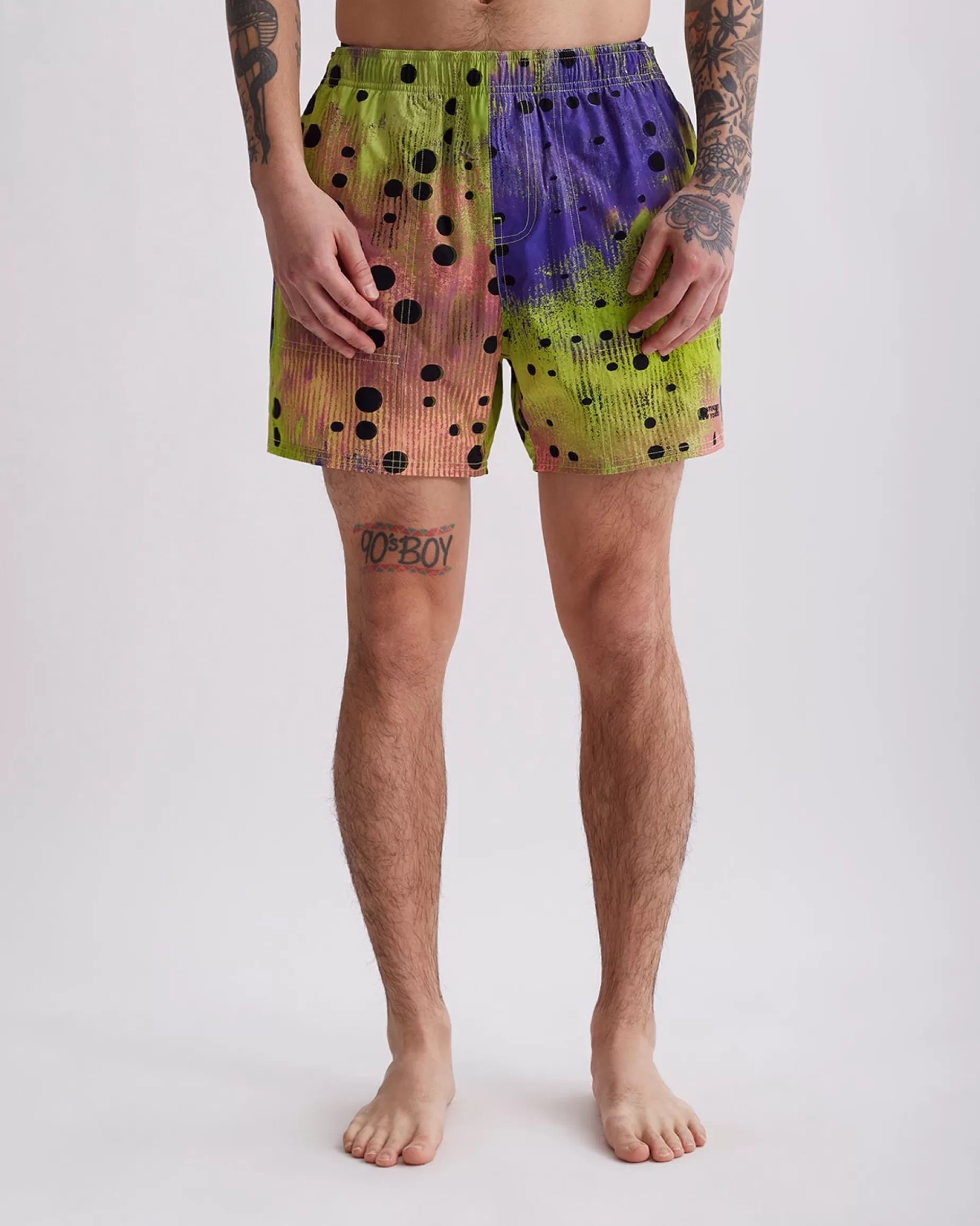 Men Saturdays NYC Talley Dots Swim Short