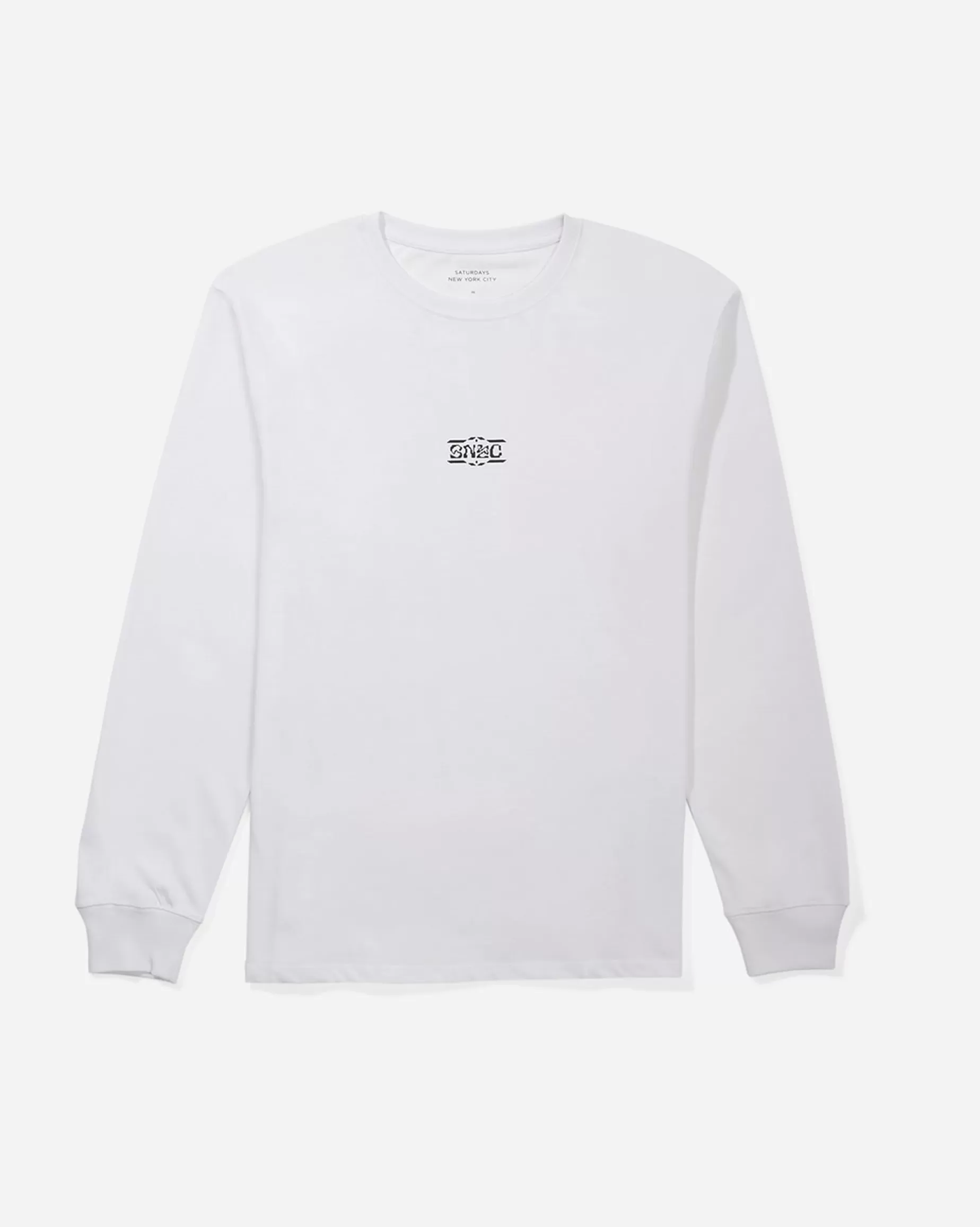 Men Saturdays NYC Techno Standard Long Sleeve Tee