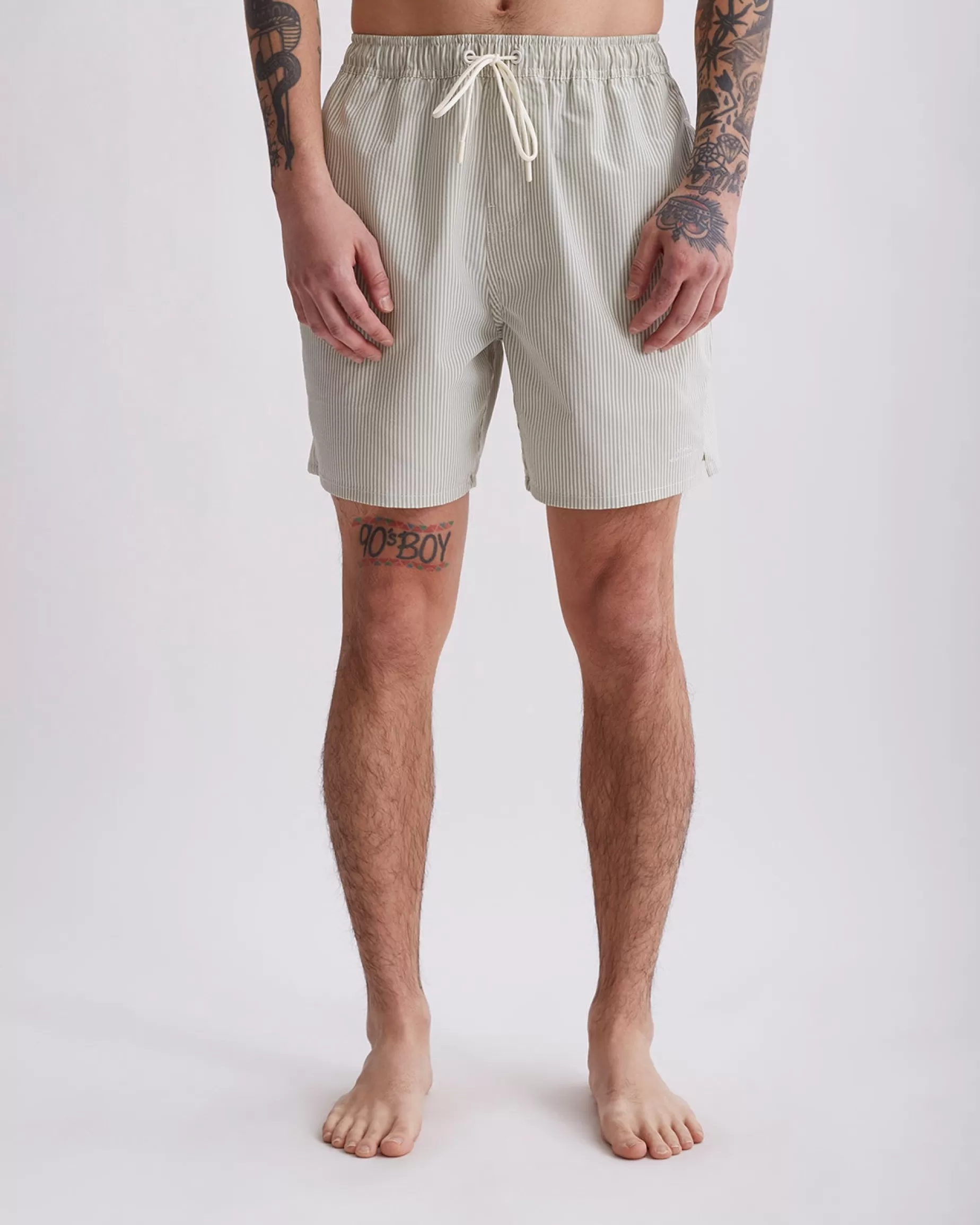 Men Saturdays NYC Timothy Seersucker Swim Short