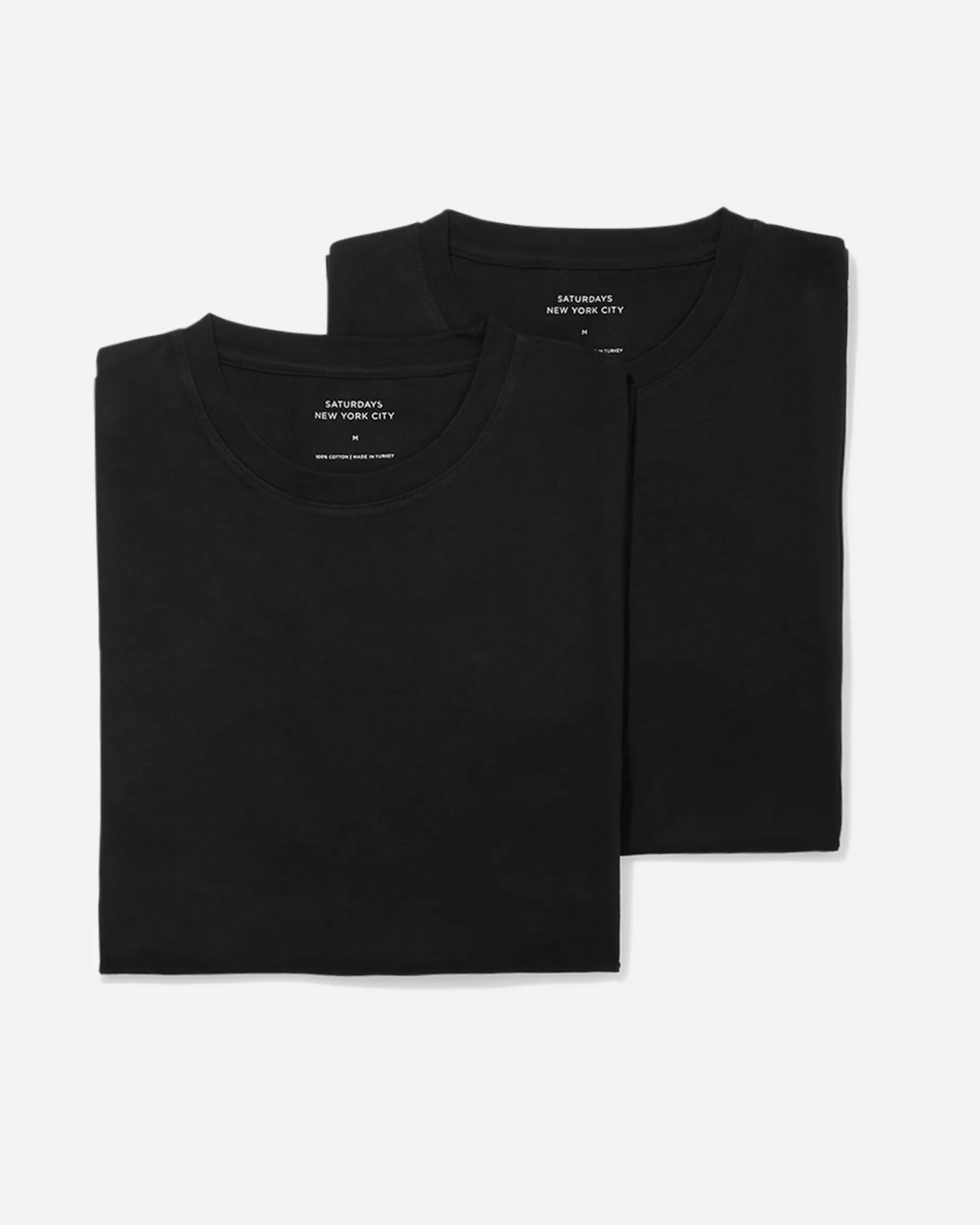 Men Saturdays NYC Two Pack Standard Long Sleeve Tee