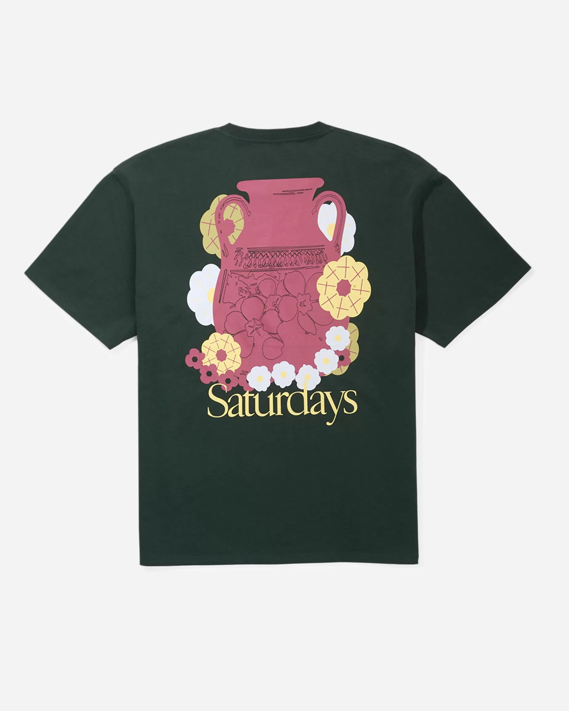 Men Saturdays NYC Vase Relaxed Short Sleeve Tee