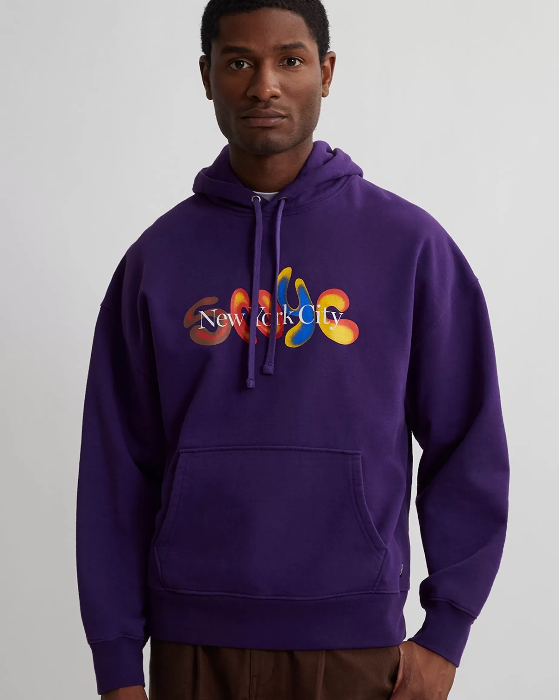 Men Saturdays NYC Warren Snyc Airbrush Hoodie